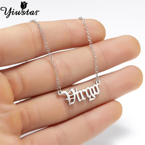 Load image into Gallery viewer, Star Sign Necklace
